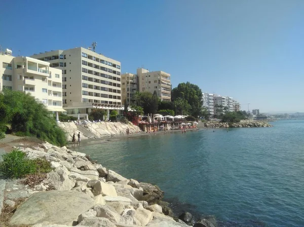 Royal Apollonia Beach Limassol Cyprus — Stockfoto