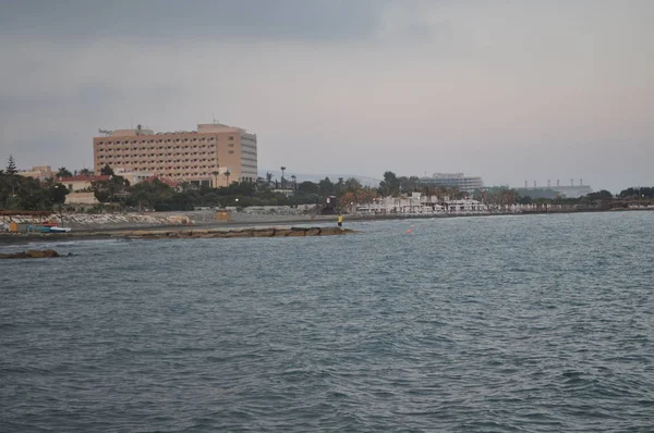 Bela Raphael Beach Limassol Chipre — Fotografia de Stock