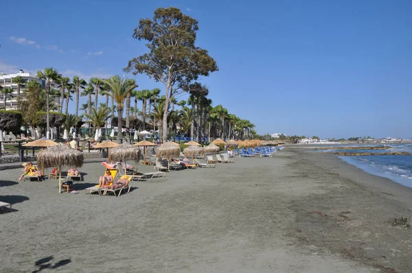 Bela Raphael Beach Limassol Chipre — Fotografia de Stock