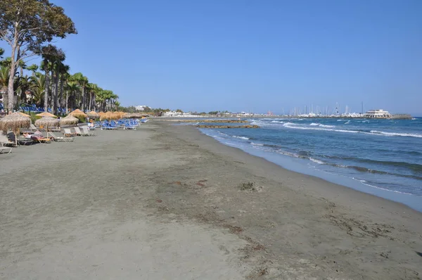 Bela Raphael Beach Limassol Chipre — Fotografia de Stock