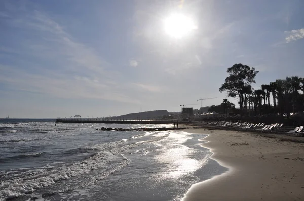 Beautiful Raphael Beach Limassol Cyprus — Stock Photo, Image