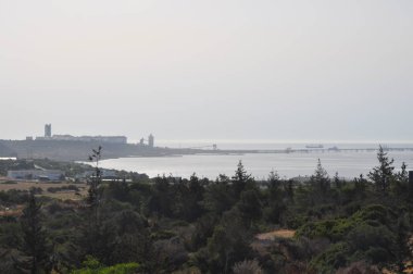 Kıbrıs 'ta güzel Zygi Beach Limassol