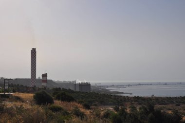 Kıbrıs 'ta güzel Zygi Beach Limassol