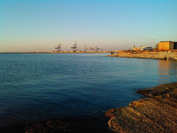 Красивый Новый Порт Лимассол Кипре — стоковое фото