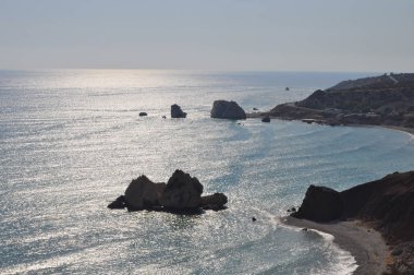 Güzel Petra tou Romiou Beach Pafos Kıbrıs