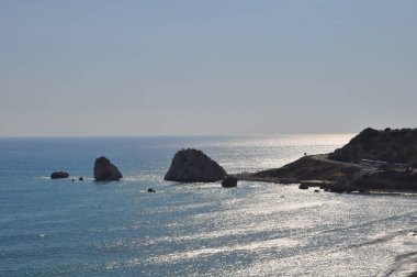 Güzel Petra tou Romiou Beach Pafos Kıbrıs
