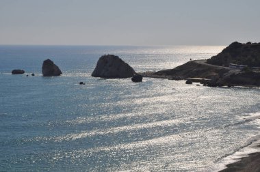 Güzel Petra tou Romiou Beach Pafos Kıbrıs