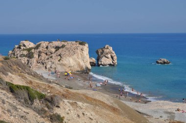 Güzel Petra tou Romiou Beach Pafos Kıbrıs