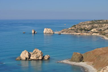 Güzel Petra tou Romiou Beach Pafos Kıbrıs