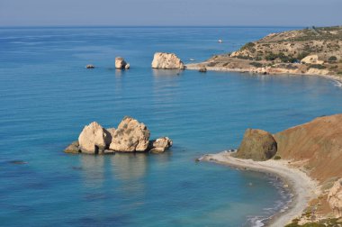 Güzel Petra tou Romiou Beach Pafos Kıbrıs