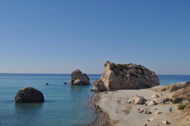 Güzel Petra tou Romiou Beach Pafos Kıbrıs
