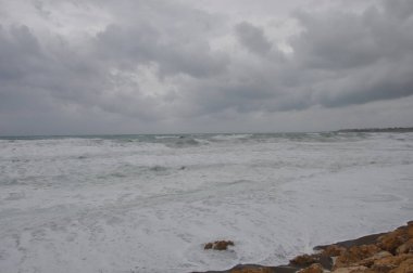 Güzel liman eski, kale Pafos Kıbrıs