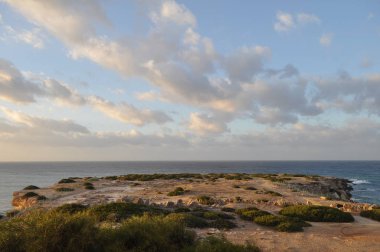 Güzel Coral Bay Beach Pafos Kıbrıs