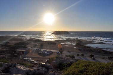 Güzel Agios Georgios Beach Pafos Kıbrıs