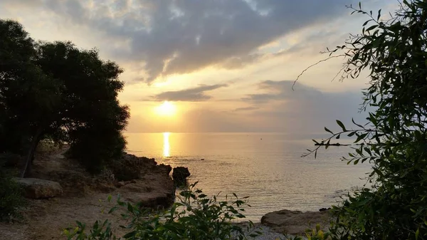 Όμορφη Πρωταράς Παραλία Περνέρα Στην Κύπρο — Φωτογραφία Αρχείου
