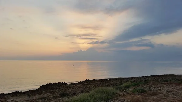 Piękny Pernera Beach Protaras Cyprze — Zdjęcie stockowe