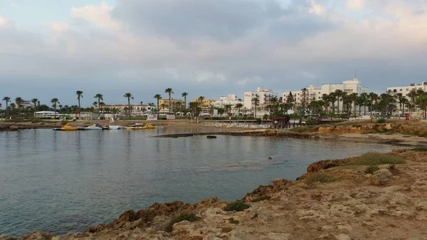 Hermosa Playa Pernera Protaras Chipre — Foto de Stock