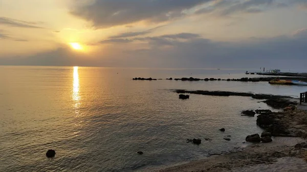 Güzel Pernera Beach Protaras Kıbrıs — Stok fotoğraf