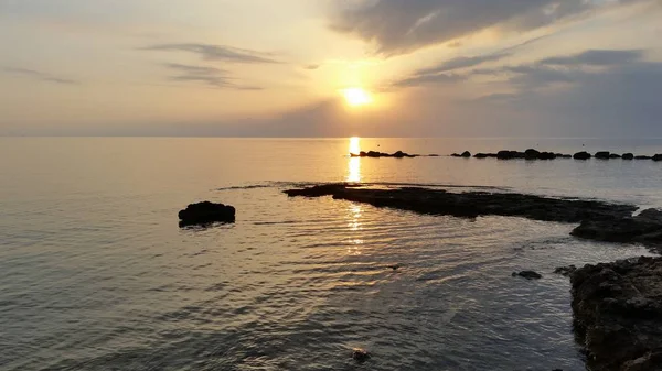 Bela Praia Pernera Protaras Chipre — Fotografia de Stock