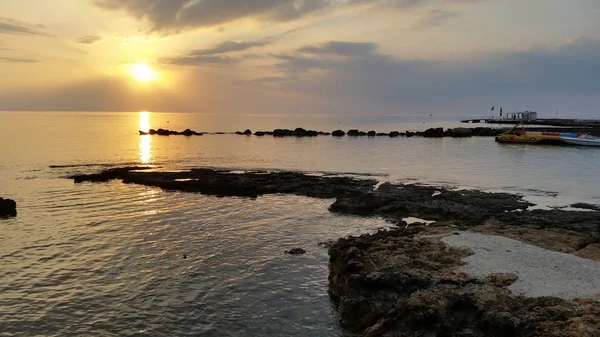 Bela Praia Pernera Protaras Chipre — Fotografia de Stock