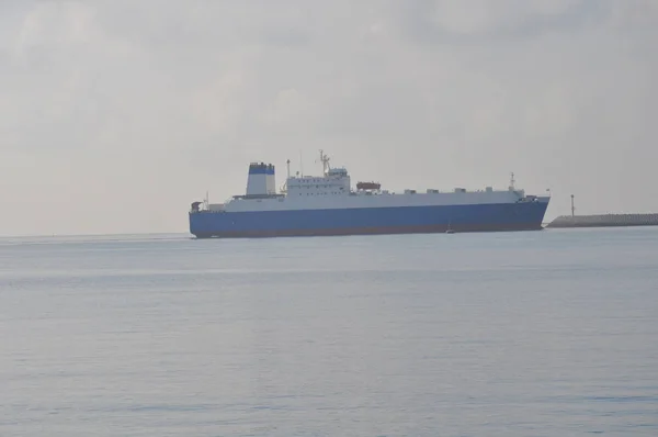 Het Vervoer Van Lading Schip — Stockfoto