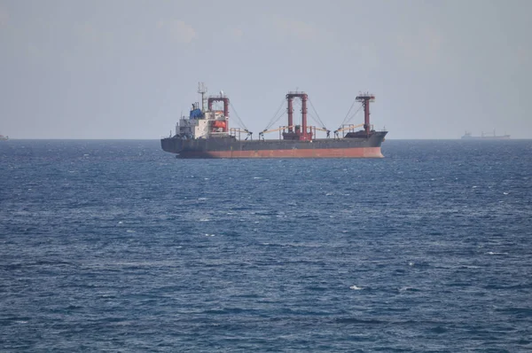 Het Vervoer Van Lading Schip — Stockfoto