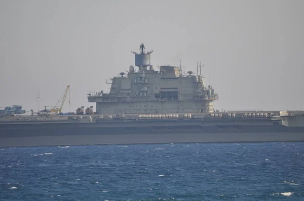 Beautiful Warship Sea — Stock Photo, Image