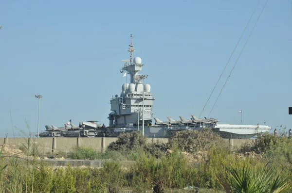 Belo Navio Guerra Mar — Fotografia de Stock