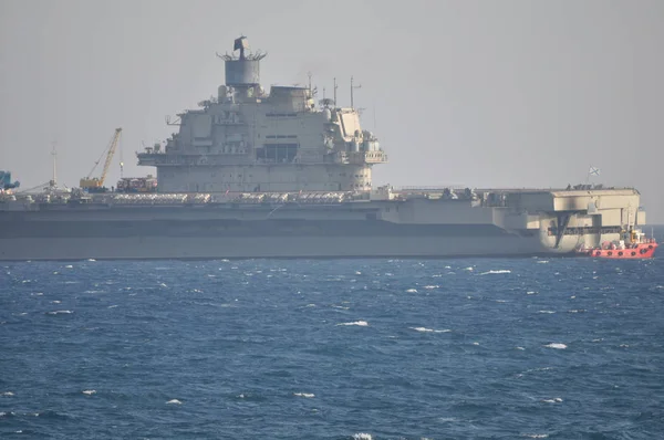 Beautiful Warship Sea — Stock Photo, Image