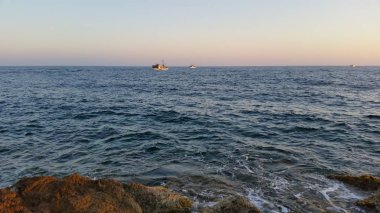 Açık denizde güzel tekne