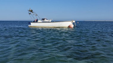 Açık denizde güzel tekne