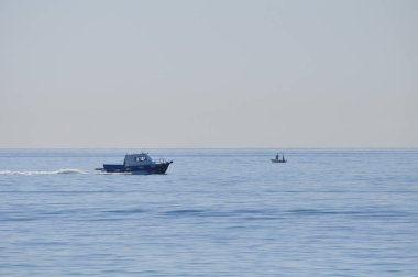 Açık denizde güzel tekne