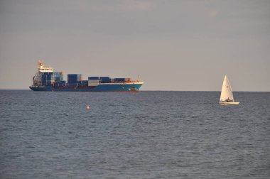 Açık denizde güzel tekne