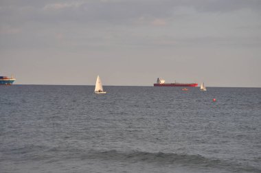 Açık denizde güzel tekne