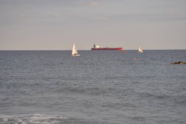 Açık denizde güzel tekne