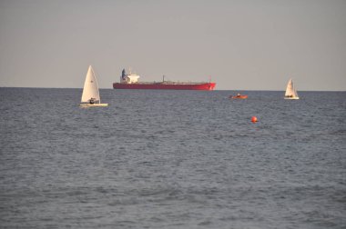 Açık denizde güzel tekne