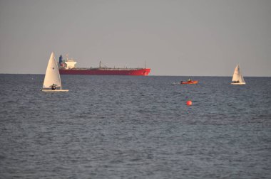 Açık denizde güzel tekne