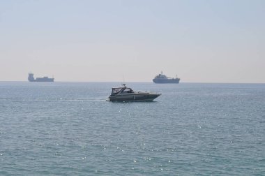 Açık denizde güzel tekne