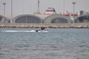 Açık denizde güzel tekne