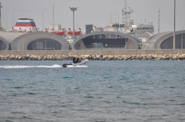 Açık denizde güzel tekne