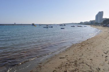 Açık denizde güzel tekne