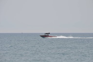 Açık denizde güzel tekne