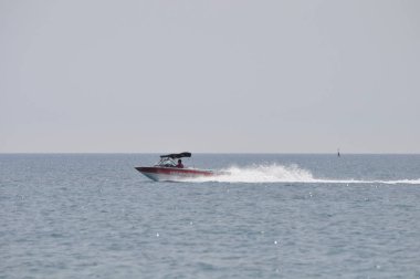 Açık denizde güzel tekne