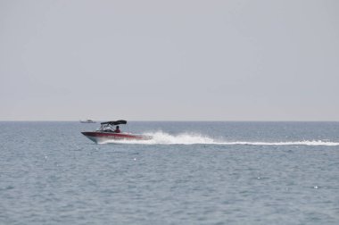 Açık denizde güzel tekne