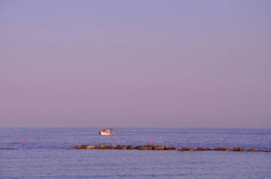 Açık denizde güzel tekne