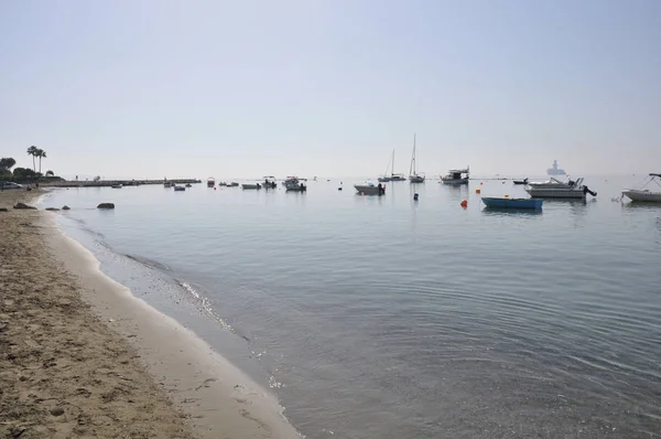 Bella Barca Mare Aperto — Foto Stock