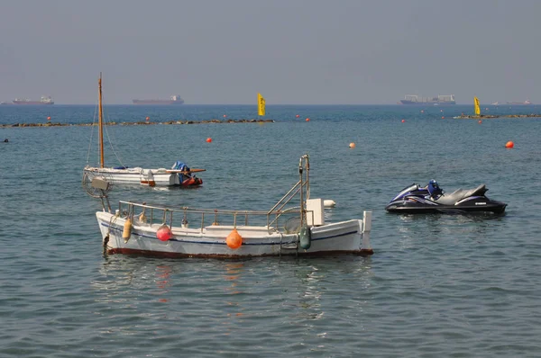 Beautiful Boat Open Sea — Stock Photo, Image