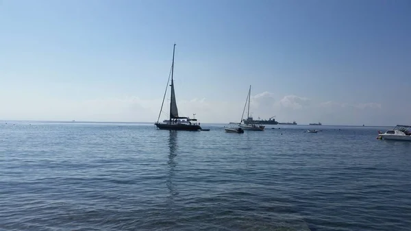 Hermoso Barco Mar Abierto — Foto de Stock