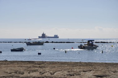 Açık denizde güzel tekne