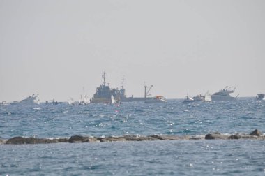 Açık denizde güzel tekne